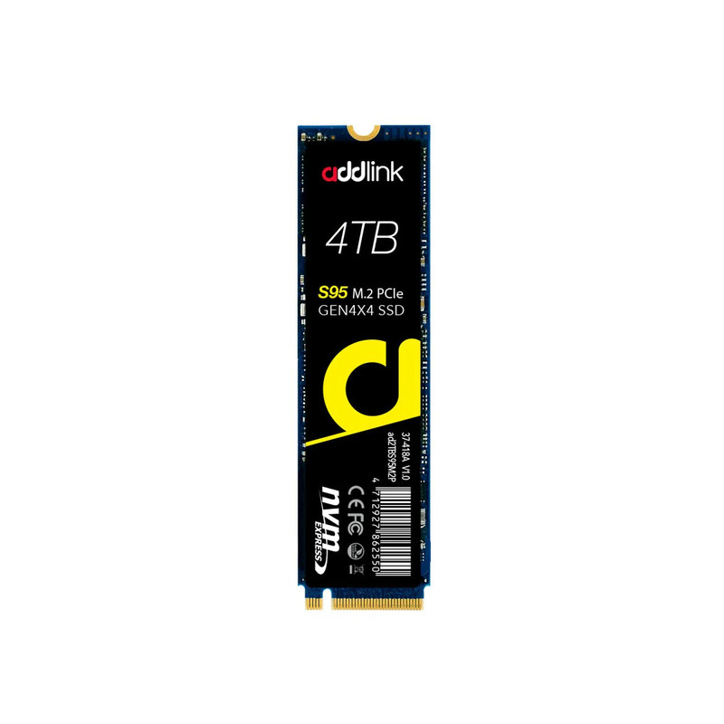 Addlink S95 4TB Internal NVMe Gen 4 M.2 - مساحة تخزين